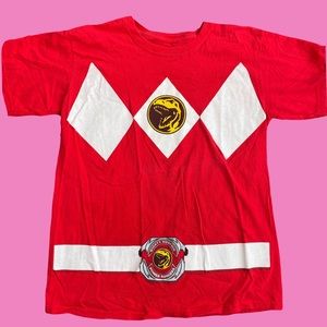 2/$30 mighty Morphin, Power Rangers graphic T-shirt